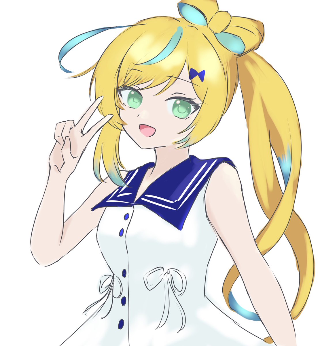 都々ちゃんらくがき！夏が似合う！！