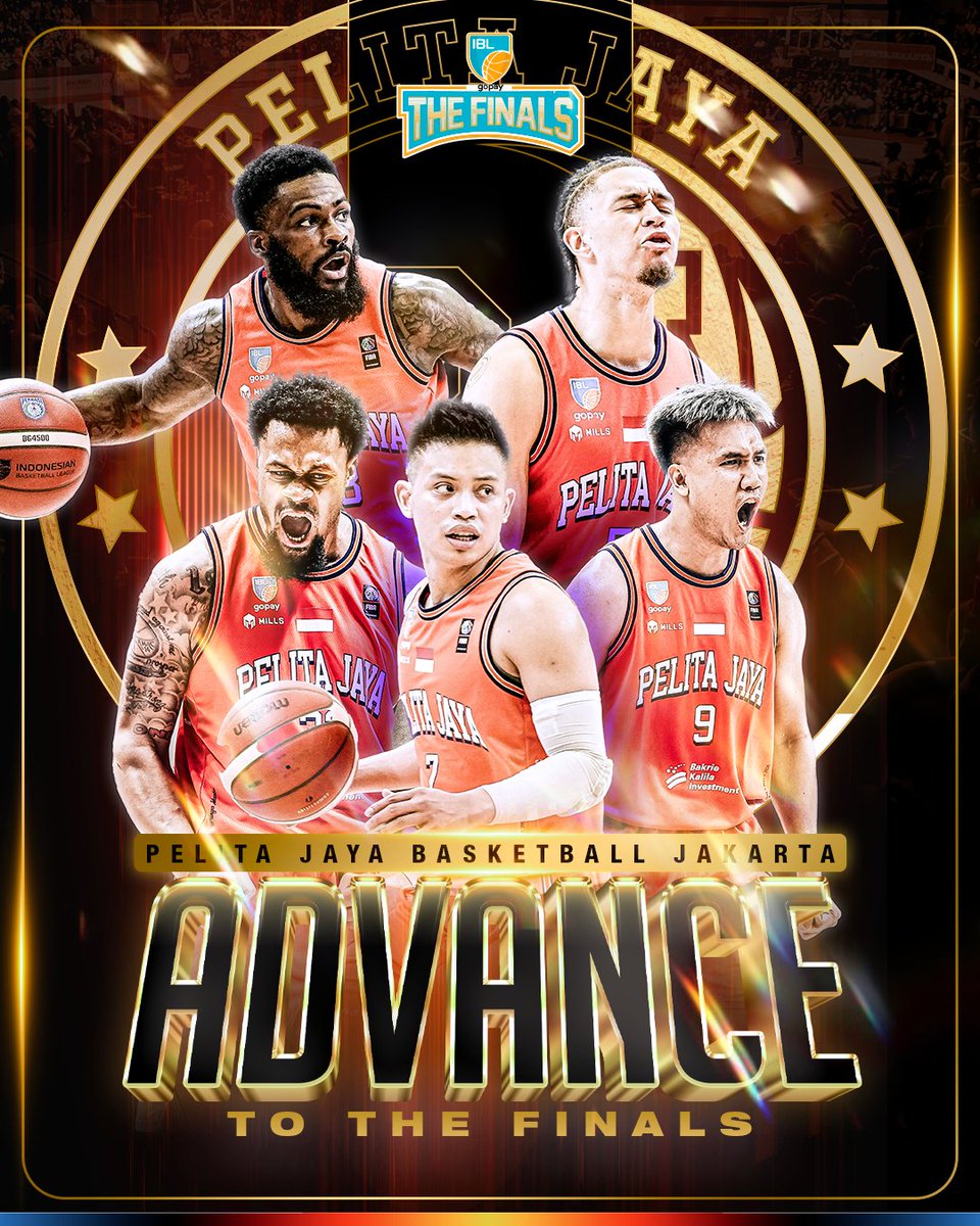 Pelita Jaya Basketball Jakarta advance to the #IBLFinals 2025!

Game 1: Thursday, July 17 at 19.00 WIB on YouTube IBL TV (Membership)

#IBLGopay2025 #BikinSejarah