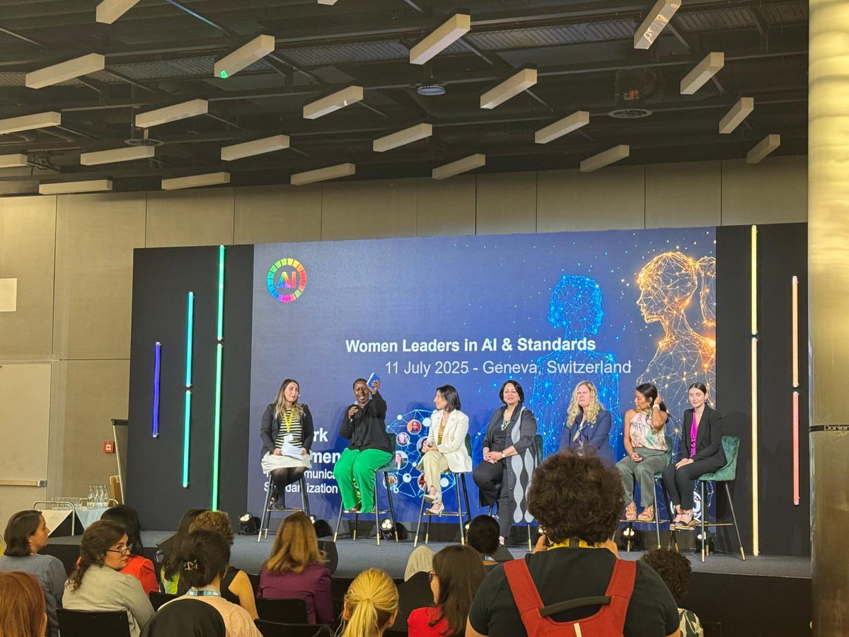 Neema Lugangira (@neemalugangira) on Twitter photo An honour to share the main stage twice 🎤 with <a href="/ITUSecGen/">Doreen Bogdan-Martin</a> on 11 July 2025 at #AIforGood.
From the IPU–WSIS High-Level Dialogue 🏛️ to the Women Leaders in AI & Standards panel 🤖, it was a powerful moment to bring political leadership into global tech governance.
Proud to An honour to share the main stage twice 🎤 with <a href="/ITUSecGen/">Doreen Bogdan-Martin</a> on 11 July 2025 at #AIforGood.
From the IPU–WSIS High-Level Dialogue 🏛️ to the Women Leaders in AI & Standards panel 🤖, it was a powerful moment to bring political leadership into global tech governance.
Proud to