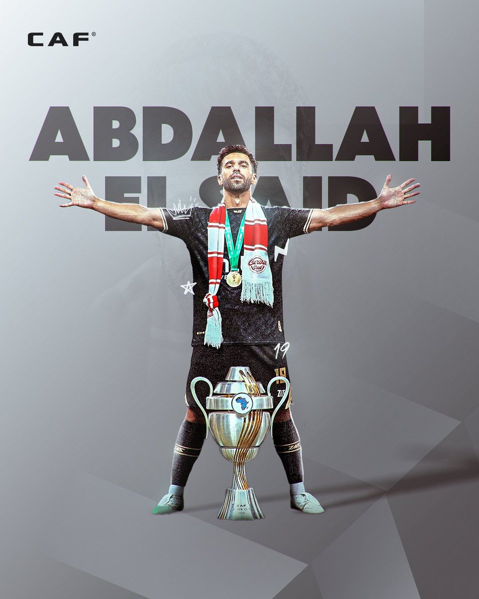 CAFCLCC_ar's tweet image. 🏆🏆 دوري أبطال إفريقيا
🏆 كأس الكونفدرالية
🏆🏆🏆 كأس السوبر الإفريقي
عيد ميلاد سعيد للنجم المصري عبد الله السعيد. 🥳