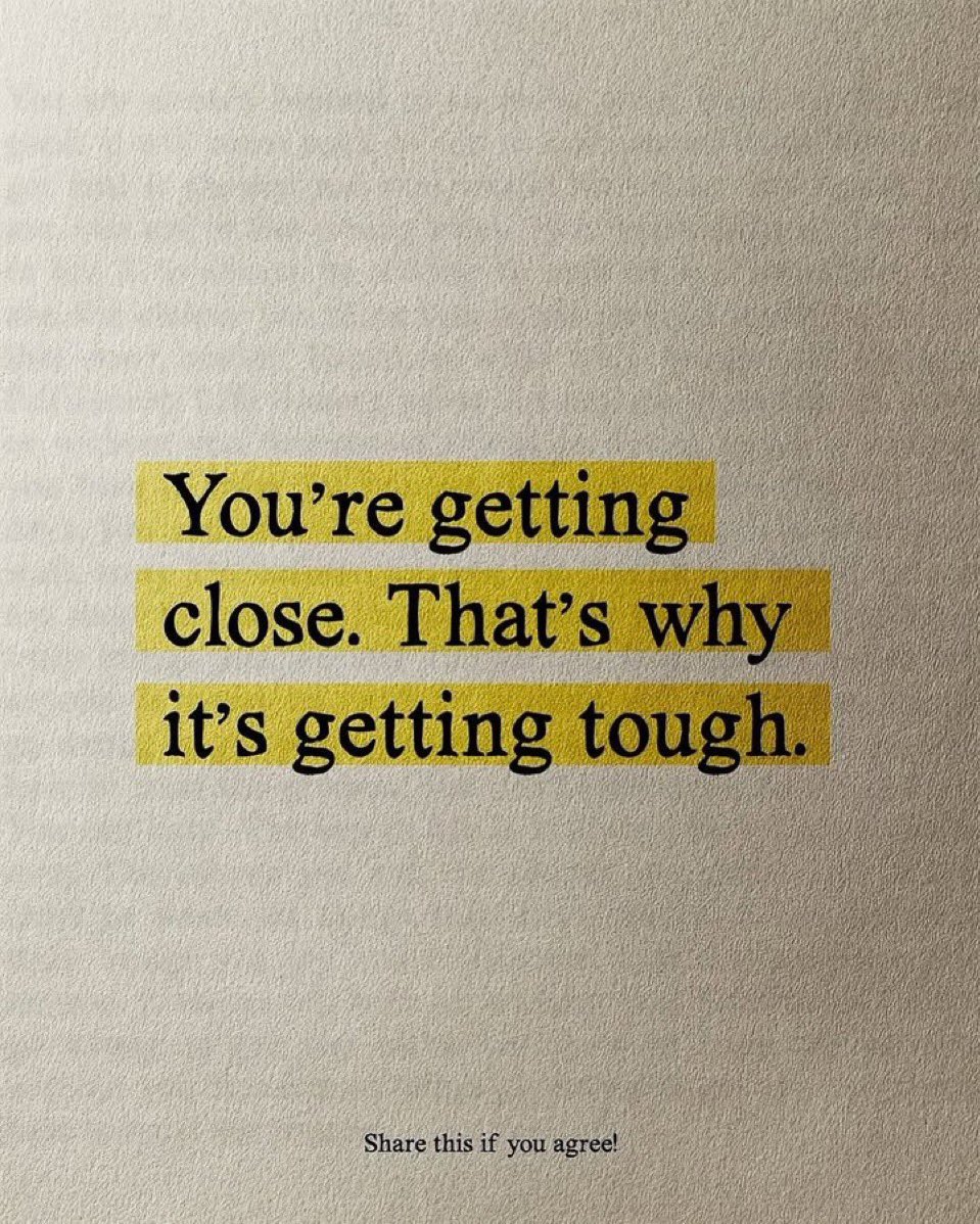 Keep on keep’n on!