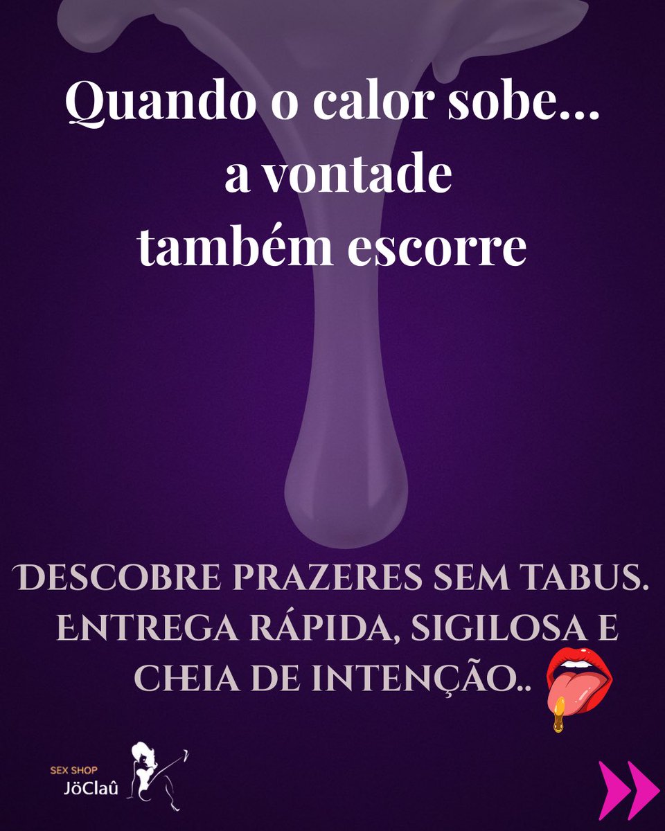SexShop_Portuga's tweet photo. Está a ferver lá fora… Mas e cá dentro, também sentes o calor subir? 🔥
Quando o corpo pede mais, o prazer não espera.
Explora as sensações, sem tabus — com discrição, entrega rápida e tudo o que acende a vontade.
💜 Link na bio ou mensagem privada. https://t.co/uKoWugdIGE