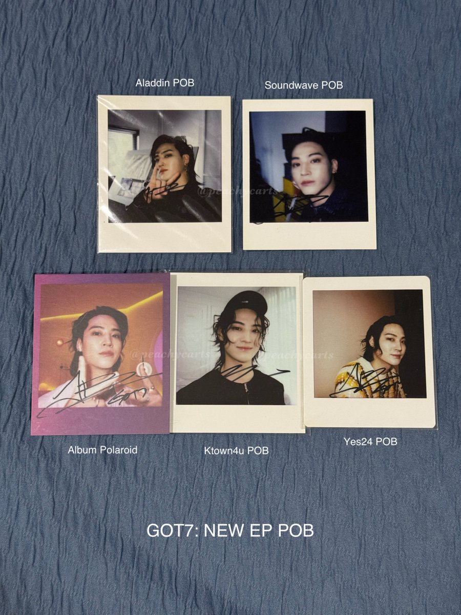 peachycarts's tweet photo. WTS / LFB / #PeachySelling

❏ GOT7 JAYB EP POLAROID POB
↳ Aladdin/ Soundwave/ Yes24/ Ktown4u POBs - 250 ea
↳ Album pola - 100 ea

— DOP: 3 days | PAYO
— MOP: Gcash, BPI, BDO, Maya
— MOD: Same day delivery (SDD), Gogo Express (GGX)
📍Loc: Mandaluyong

Reply mine or dm to claim https://t.co/UXPKrBDLbx