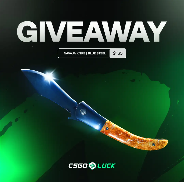 Soulstealer🇧🇬 (@soulstealer_hs) on Twitter photo 🎁NAVAJA KNIFE | BLUE STEEL GIVEAWAY🎁
✅Follow <a href="/soulstealer_hs/">Soulstealer🇧🇬</a> and <a href="/officialcsluck/">CSGOLuck.com</a>
🔃Retweet
👬Tag 1 Friend
That's it and GL! Ends in 4 days! 🎁NAVAJA KNIFE | BLUE STEEL GIVEAWAY🎁
✅Follow <a href="/soulstealer_hs/">Soulstealer🇧🇬</a> and <a href="/officialcsluck/">CSGOLuck.com</a>
🔃Retweet
👬Tag 1 Friend
That's it and GL! Ends in 4 days!