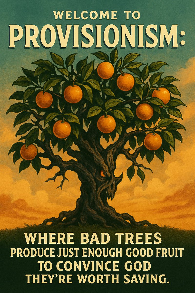 SoteriologyA1's tweet image. 🚨 Bad Theology Alert: Provisionism's Pithy Illusion 🚨
Leighton Flowers likes to say:
🚩“Just because one has a corrupt heart doesn’t mean they can’t confess they have a bad heart.”
Sounds humble, right? But here's what he's really saying underneath the surface:
👉 A bad…