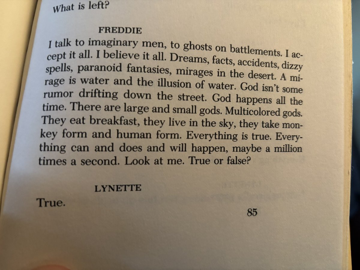 SethAugenstein's tweet image. “God happens all the time.”
- The Day Room, DeLillo