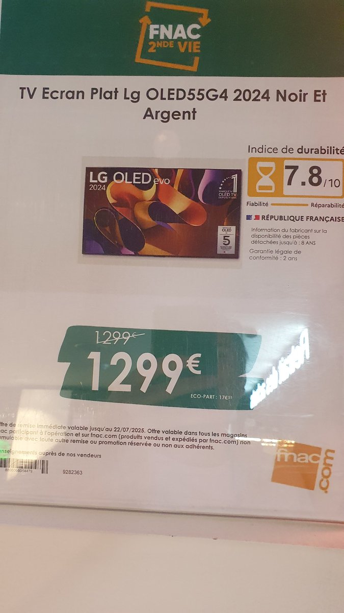 Énorme discount à la Fnac !
Cadeau pour toute la commu <a href="/Dealabs/">Dealabs.com</a>.
Dépêchez-vous ça va pas durer !
💙🐀💙