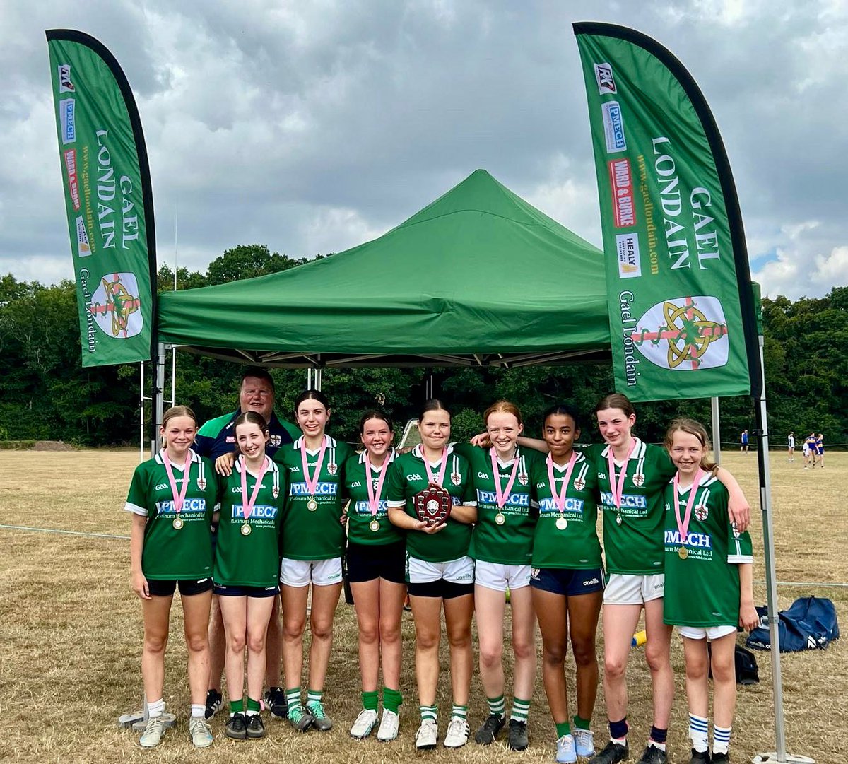 Yup, we’re definitely need a new trophy cabinet now….our U14 GIRLS ARE SHIELD WINNERS at the London and Hertfordshire inter country cup! 

A hatrick of tournament wins this weekend!!! 
🏆🏆🏆 

Gael Londain Abu! 💚