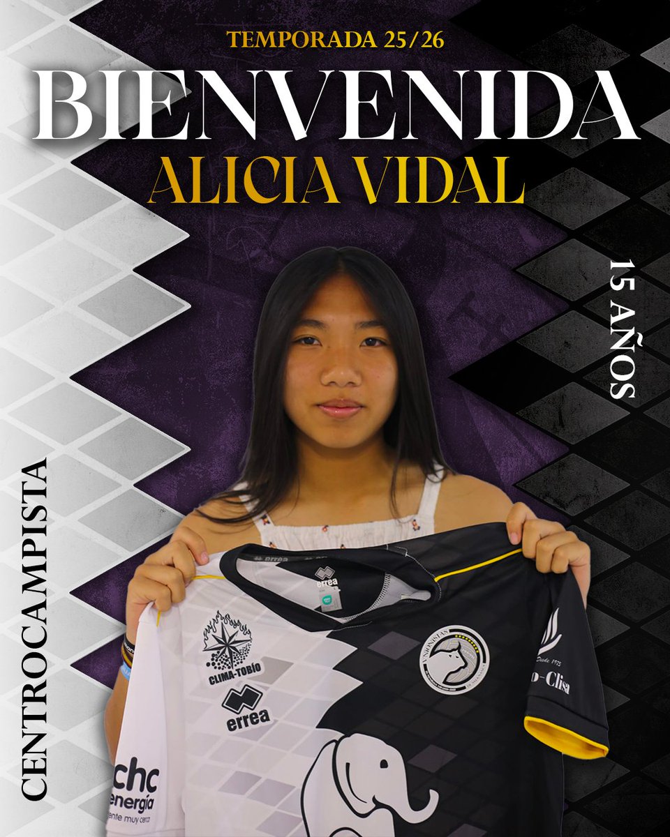 🆕 𝗙𝗜𝗖𝗛𝗔𝗝𝗘 | Alicia Vidal se incorpora a la plantilla de Unionistas para la temporada 2025/2026.

🔙 Procede del CD Salamanca FF B de Gonalpi, donde disputó 25 partidos, 24 de ellos como titular.

👏 ¡Gracias por confiar en el proyecto, Alicia!

#Irreductibles ⚔️⚪⚫🟣