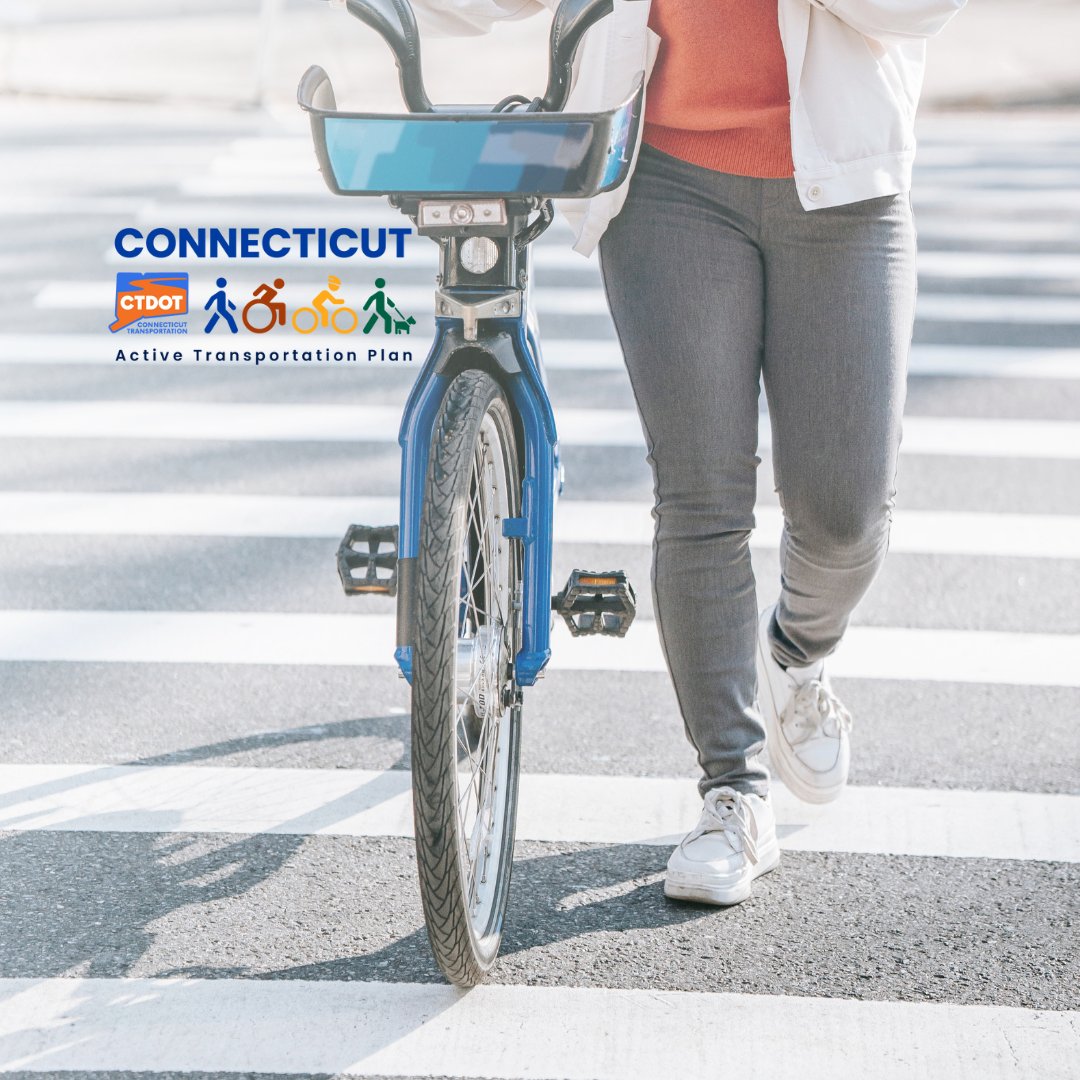 CTDOTOfficial's tweet image. Whether it’s walking, biking, or rolling, all deserve to be heard! As we start the next step in our #ActiveTransportationPlan, we want to hear your thoughts on how we can improve mobility. Visit forms.office.com/r/D4LhzjwZ11 for a chance to join a focus group!
#CTDOT #Transportation