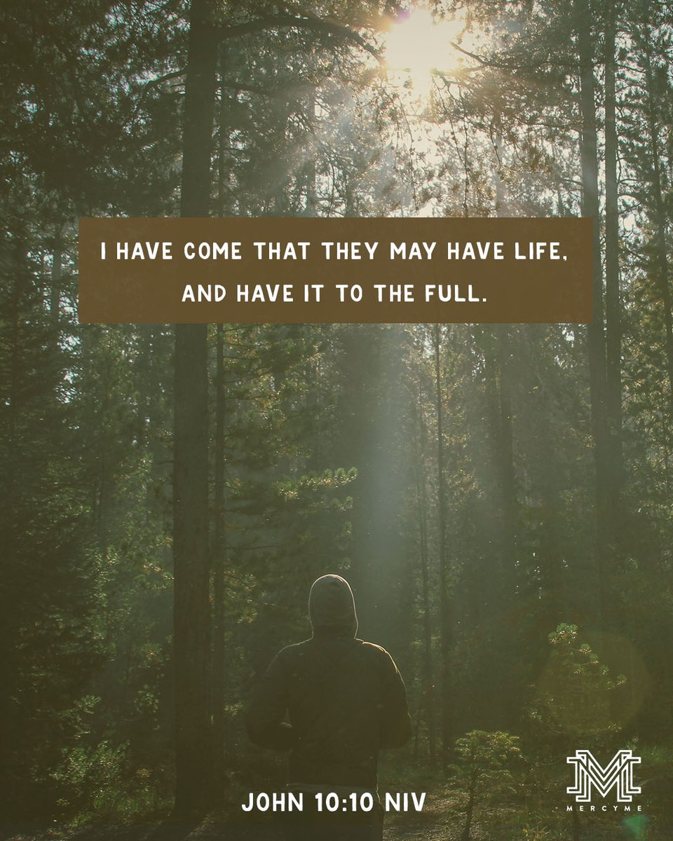 The thief comes only to steal and kill and destroy; I have come that they may have life, and have it to the full. -John 10:10 NIV

#faith #hope #grace #life #Jesus #christ #icanonlyimagine