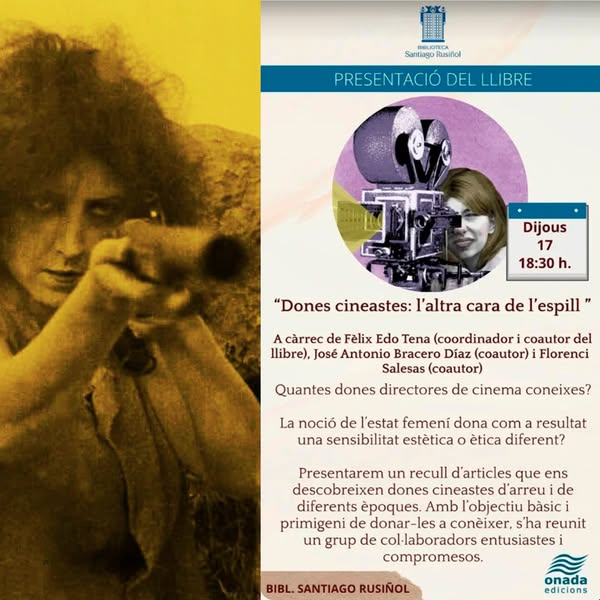 Si ens cal defensar el català en tota mena de llibres, si voleu conèixer i reconèixer dones cineastes de tots els temps, si  sou a Sitges o penseu que val la pena ser-hi... dijous us espera  la biblioteca Santiago Rusiñol! #donescineastes #directoresdecinema #llibresencatalà