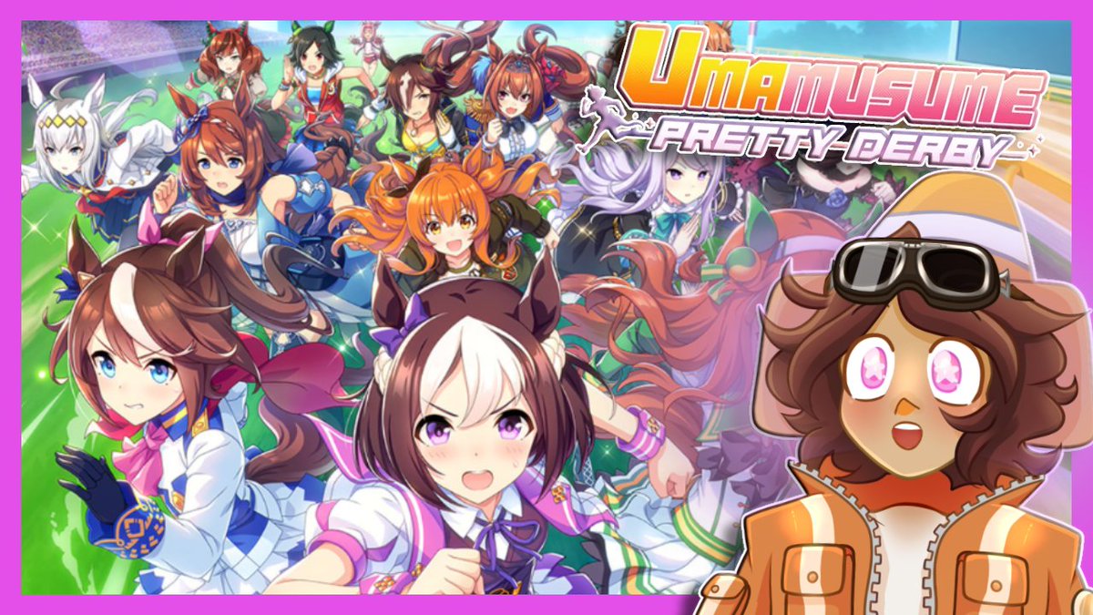 OH YEA ITS HORSE GIRL RACING TIME! >:D 

Come on by at 7pm CST to see some Goldships or something
🔗in bio!