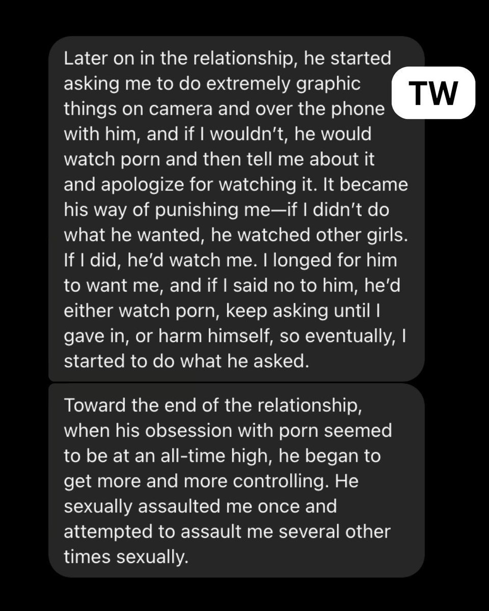 FightTheNewDrug's tweet image. 🚨👏PSA: Porn is normalizing rape culture.
Learn the truth about porn here: buff.ly/q8oPigQ