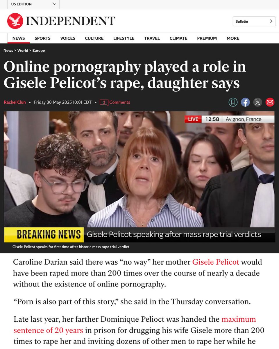 FightTheNewDrug's tweet image. 🚨👏PSA: Porn is normalizing rape culture.
Learn the truth about porn here: buff.ly/q8oPigQ