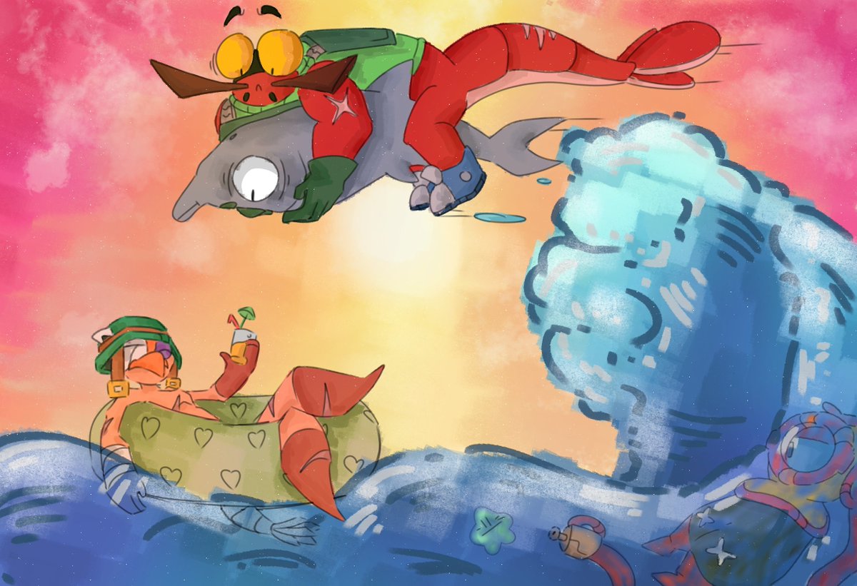 just once, Hank decided to stay in peace and quiet, and....
#Brawlstars #Brawlstarsart #Hank #Clancy #Otis
