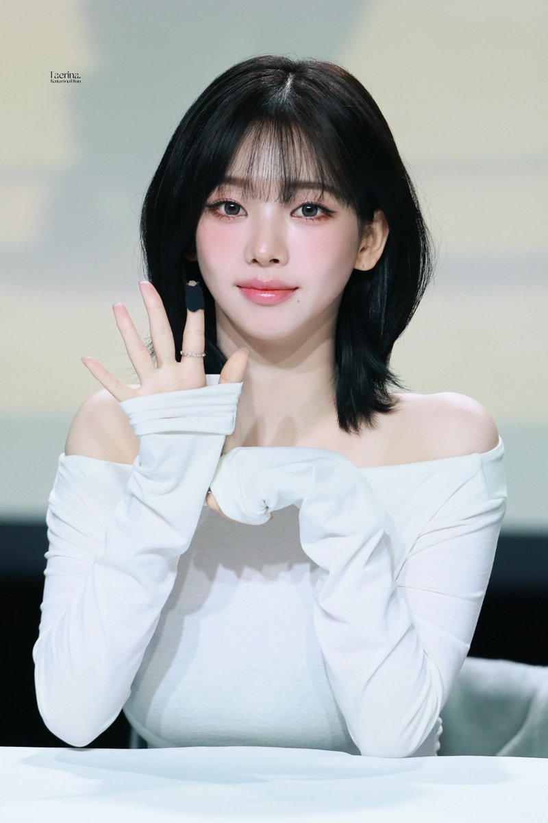 taerina09's tweet image. 250713 팬싸 
#카리나 #에스파 #aespa #Karina