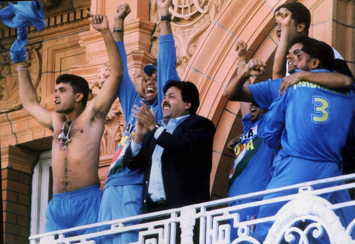 23 years since that day in 2002. Eng vs Ind ODI at the 2002 Natwest Series. A statement to the world from Indian cricket right at the Lord’s cricket ground. Still cherish every moment of that day and match like it was yesterday. <a href="/BCCI/">BCCI</a>