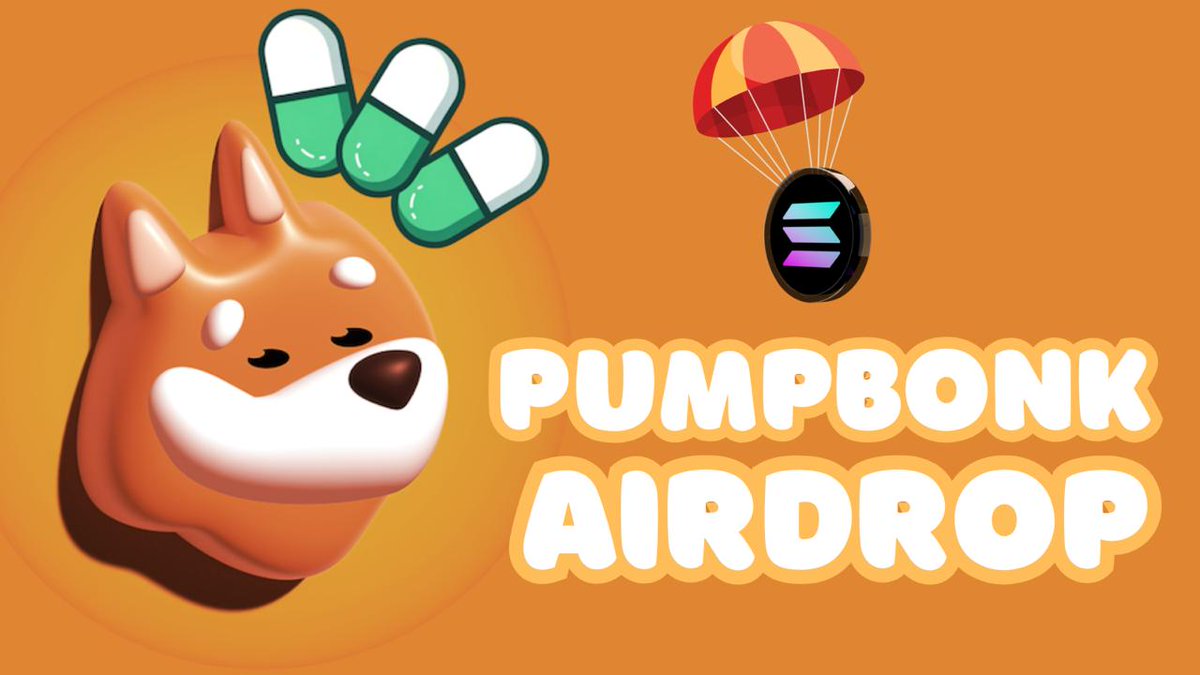 💧 PumpBonk Airdrop💧

🏆 Task:          ➕  25,000 PUMPBONK for 1000 random participants each.

👨‍👩‍👧 Referral:   ➕  25 Million PUMPBONK for top 300 referrers.

🔛 Airdrop Link &amp; Information: t.me/AirdropStar/77…

#cryptocurrency #Airdrop #Bitcoin #PUMPBONK #Airdropstario