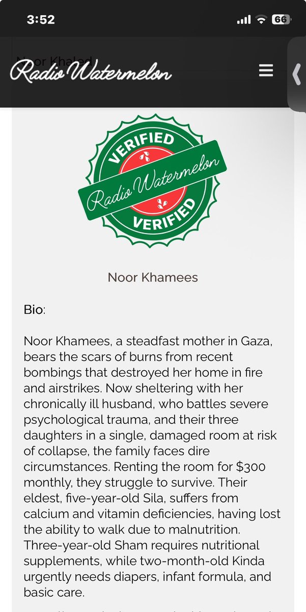 noor_noor50586's tweet image. youβre scrolling by, please just leave a
Since yesterday, only one donation has come through
Please, help make today different.
Give whatever you can.
My family and I love you all. β€οΈ
chuffed.org/project/131791β¦