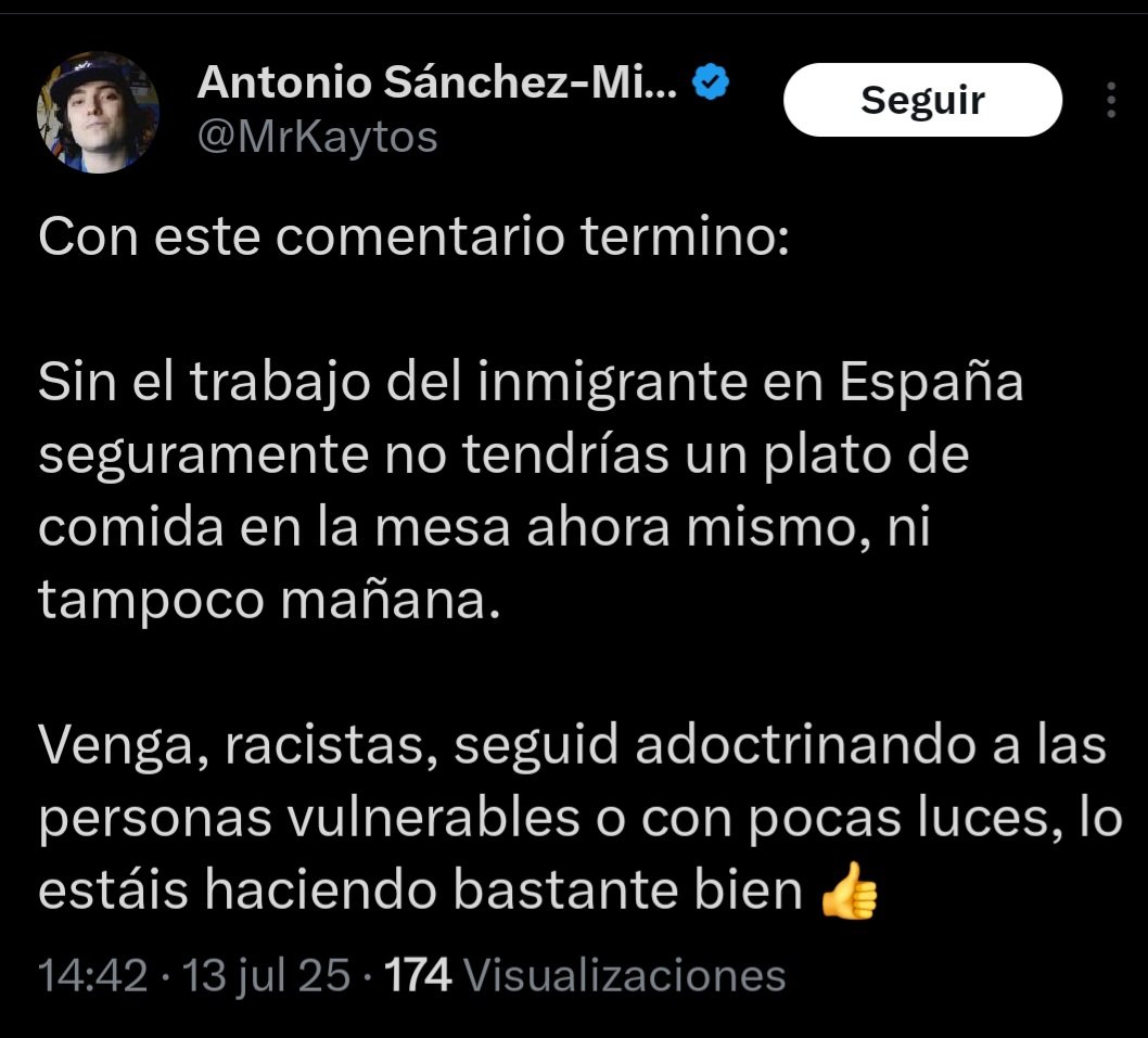 SSVegetal's tweet photo. @Diegoap09 Mientras haya gente como este tipo, habrá motivos para seguir luchando. https://t.co/qYGYeJ85sP