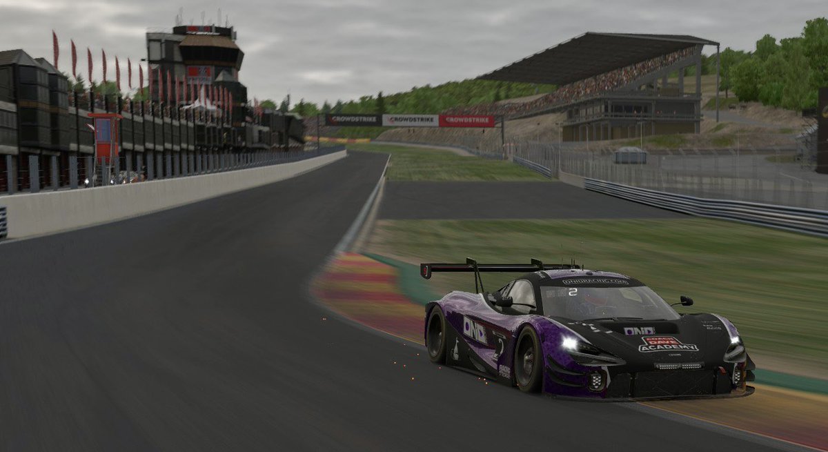 BENHLMS (@benhlms) on Twitter photo Well the @iracing Spa24H is done for another year.
Amazing to drive an incredible circuit with good friends for that amount of time.
The <a href="/onid_racing/">oNiD Racing</a> McLaren finished 14th in the end after an up and down race.
Great effort by my guys and ALL the teams entered. Well the @iracing Spa24H is done for another year.
Amazing to drive an incredible circuit with good friends for that amount of time.
The <a href="/onid_racing/">oNiD Racing</a> McLaren finished 14th in the end after an up and down race.
Great effort by my guys and ALL the teams entered.