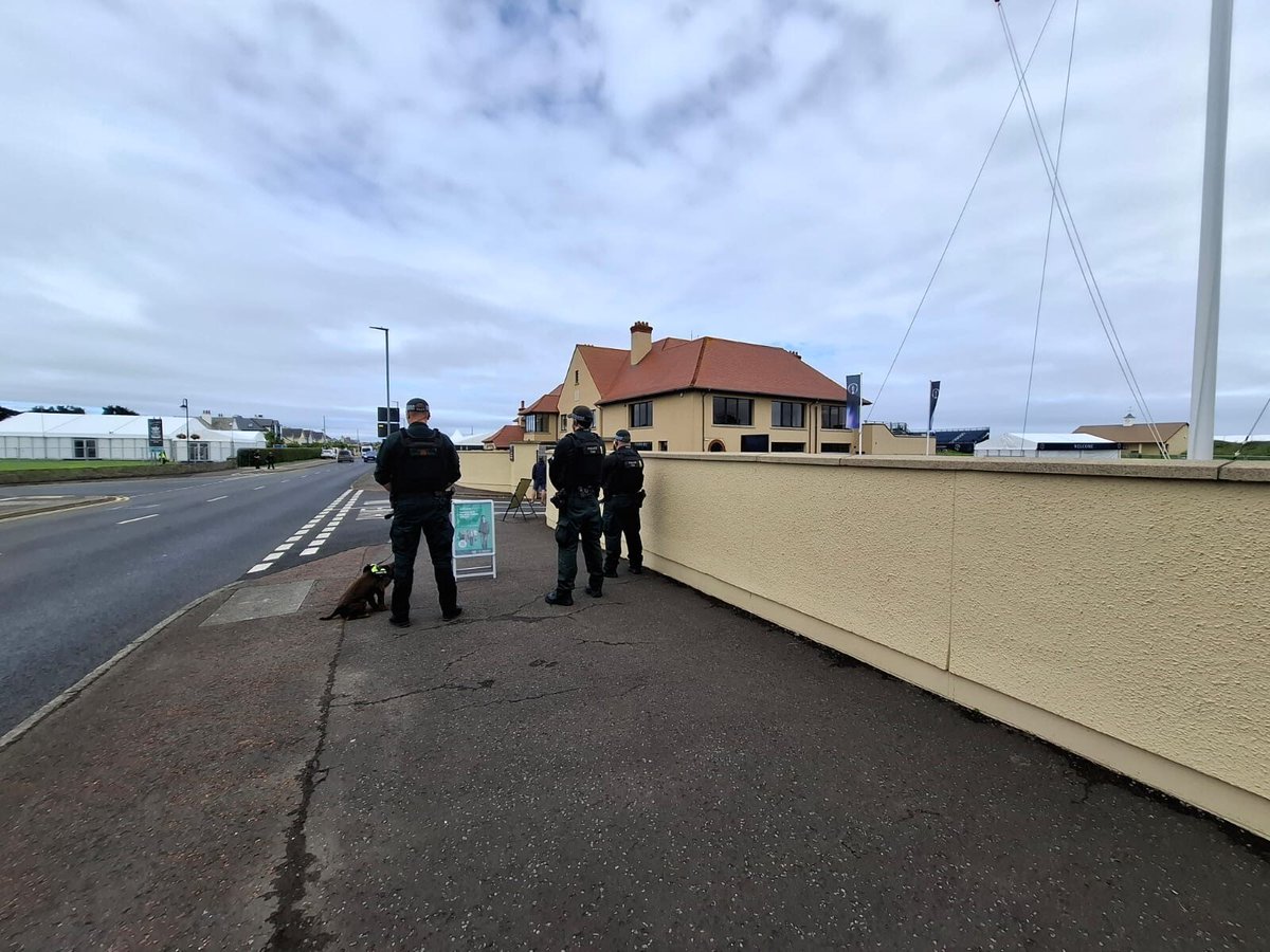 PSNICCGDistrict's tweet image. We are deploying Project Servator at The 153rd Open at Royal Portrush. Uniform and plain-clothes officers will be on patrol.
See something suspicious? Trust your instinct. Report it to an officer, call 101 or report online orlo.uk/skjGd