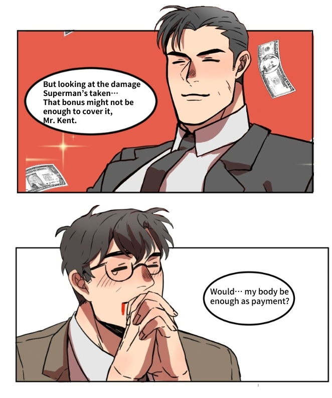 maple50821's tweet image. #SuperBat #bottombruce
Just stumbled on this old drawing LOL.
Given what happened with David’s Superman this time…
Yeah, I think “body payment” might be the only way out.