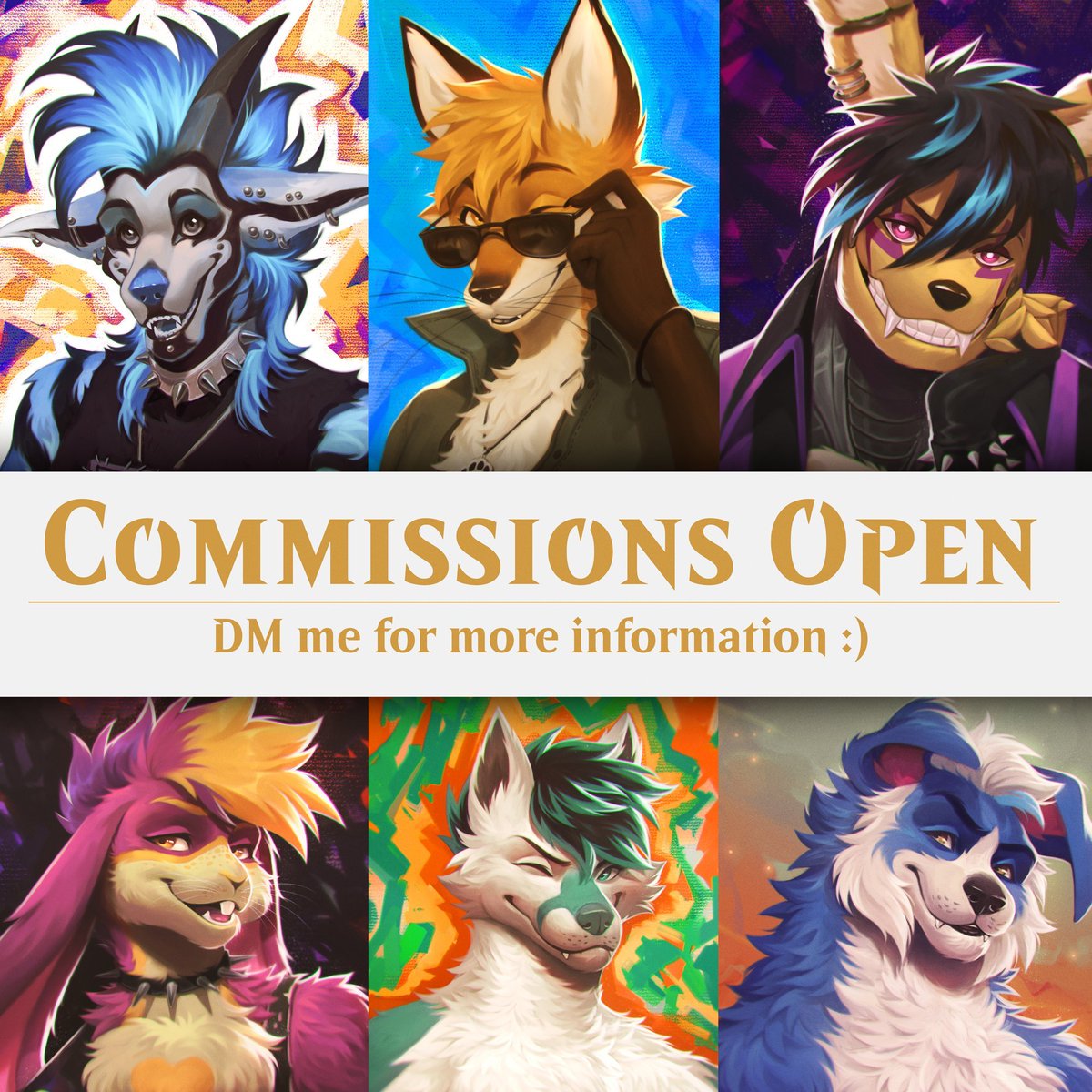 wao_art's tweet image. Hey everyone! I still have some slots open in my queue. β¨
Working with portraits of all kinds
You can send me a DM or check the link in my bio to get more information :)
RTs appreciated π§‘