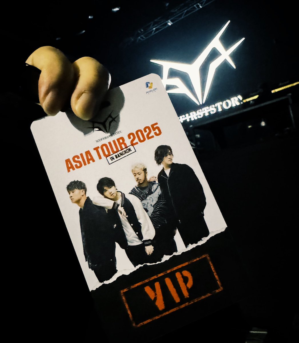 daniandays's tweet image. MY FIRST STORY ASIA TOUR 2025 IN BANGKOK 🥹🤘
#MFSBKK2025 #MYFIRSTSTORY