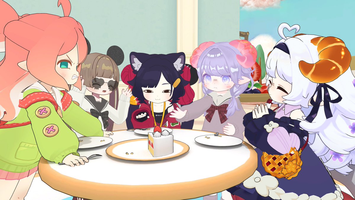gratan_vrc's tweet image. きょうのぶいちゃ
vketお目当てのところ全部回れたぞ😼
