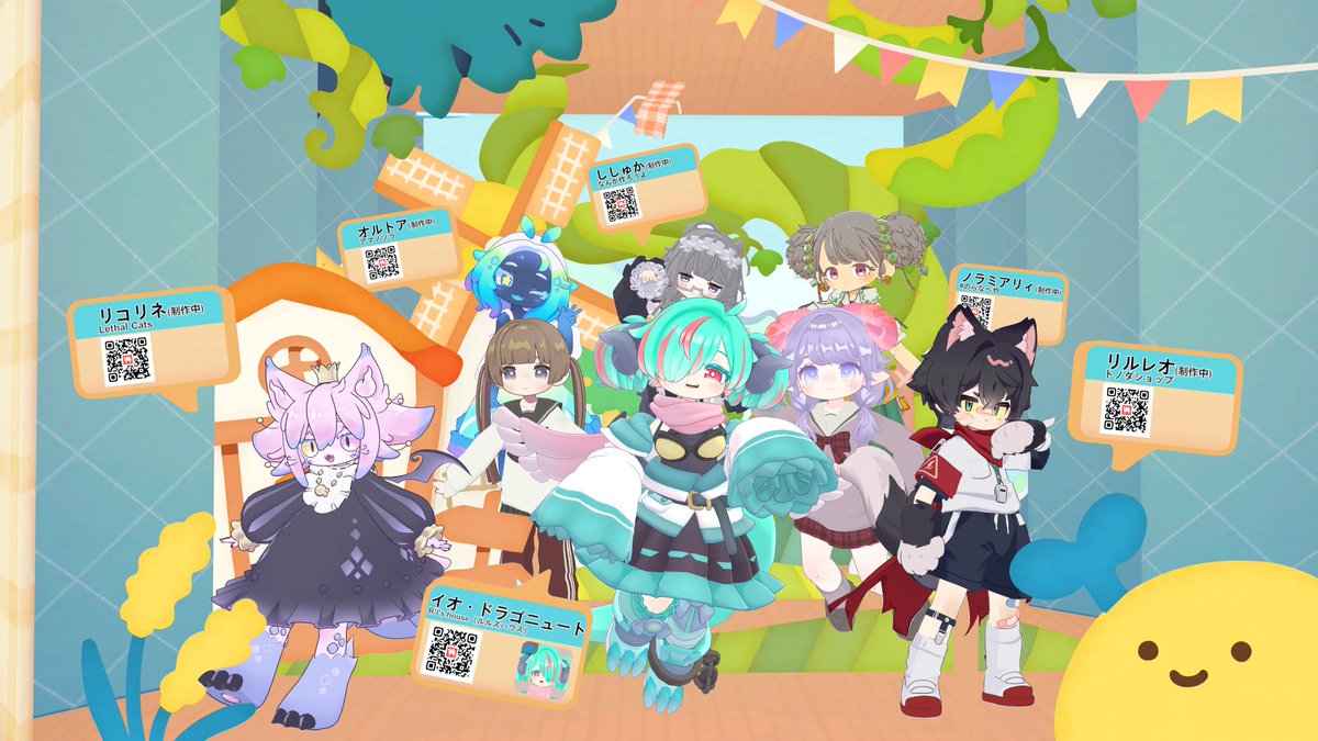 gratan_vrc's tweet image. きょうのぶいちゃ
vketお目当てのところ全部回れたぞ😼
