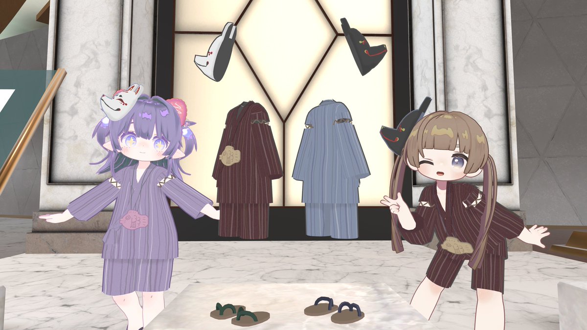 gratan_vrc's tweet image. きょうのぶいちゃ
vketお目当てのところ全部回れたぞ😼