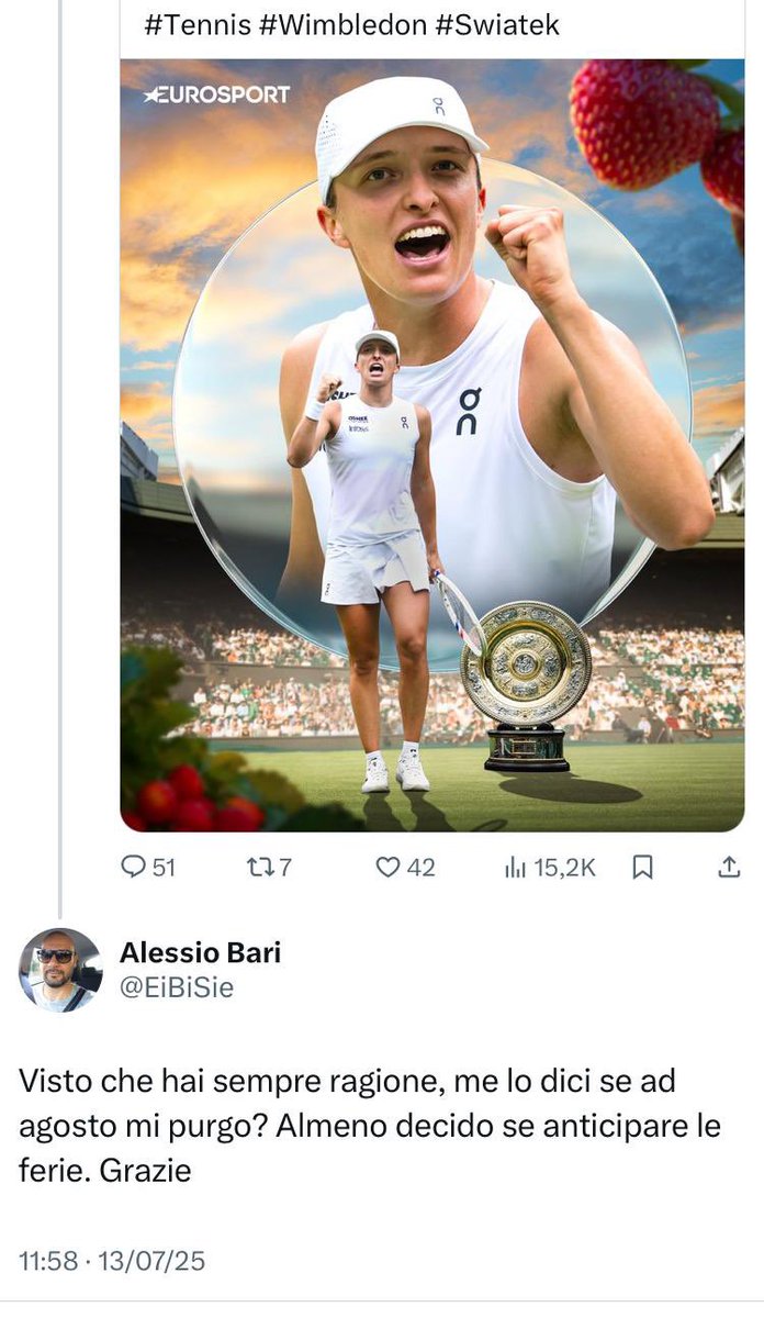 EiBiSie's tweet photo. Porca miseria oh…per una volta che c’era qualcuno in grado dai avere una risposta certa a tutto…e niente.
Ciao Prat, un saluto a te e al Bar H. Gran lochescion. https://t.co/C6CMKkupAf