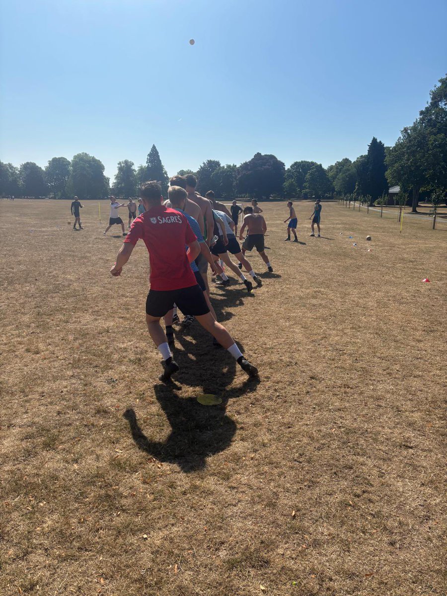 New Kidderminster Town Fc team

Strength and conditioning on a hot day ☀️ 

Follow the journey 

Together as one ❤️