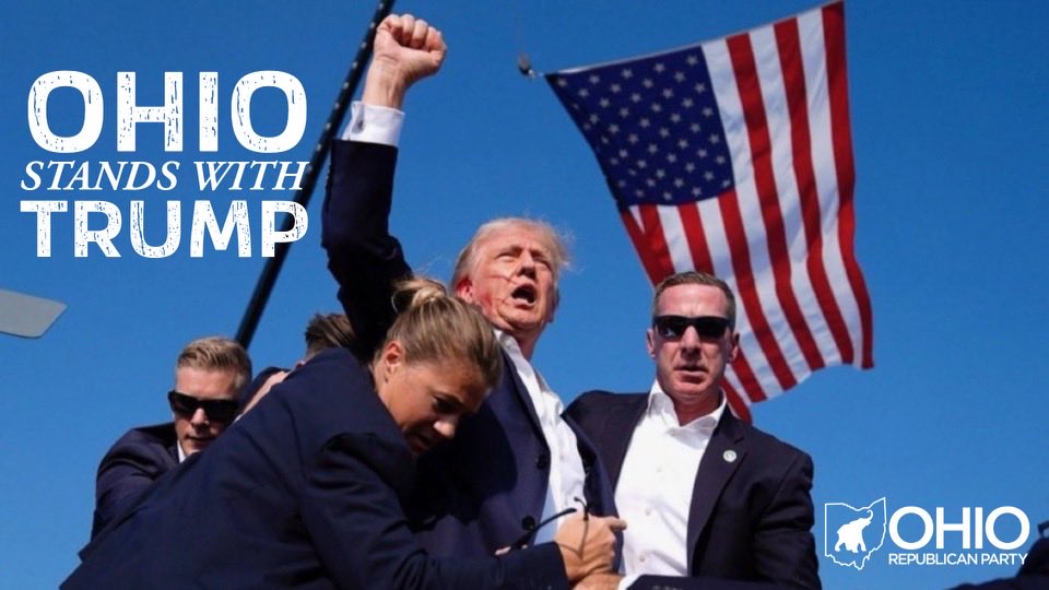 One year ago today, they attempted to kill our President. Instead, he stood up for all of us and he continues to fight for America.  God bless President Donald J. Trump. 🇺🇸🇺🇸🇺🇸