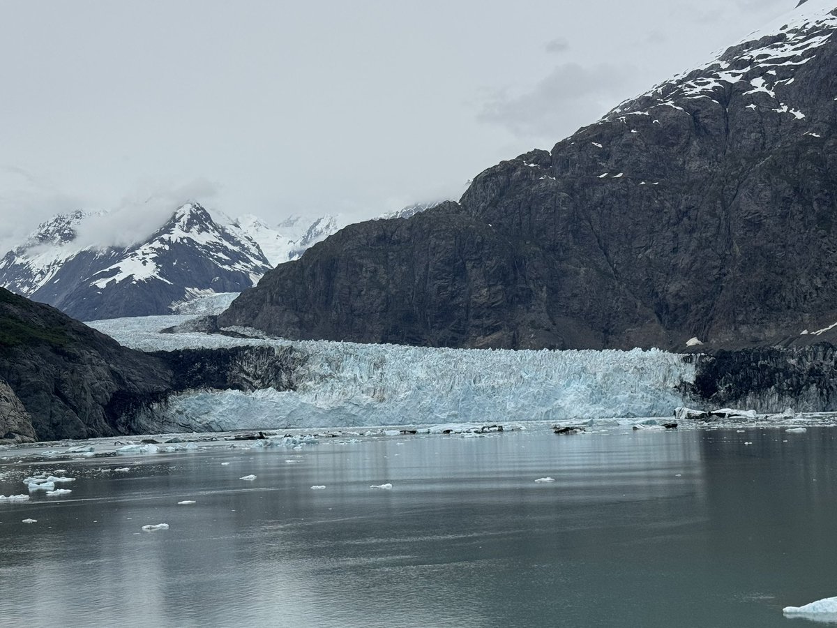 DSweeting's tweet image. Glacier exploring in Alaska—Mendenhall Glacier, Davidson Glacier, and the spectacular Glacier Bay, with lots of floating ice chunks.