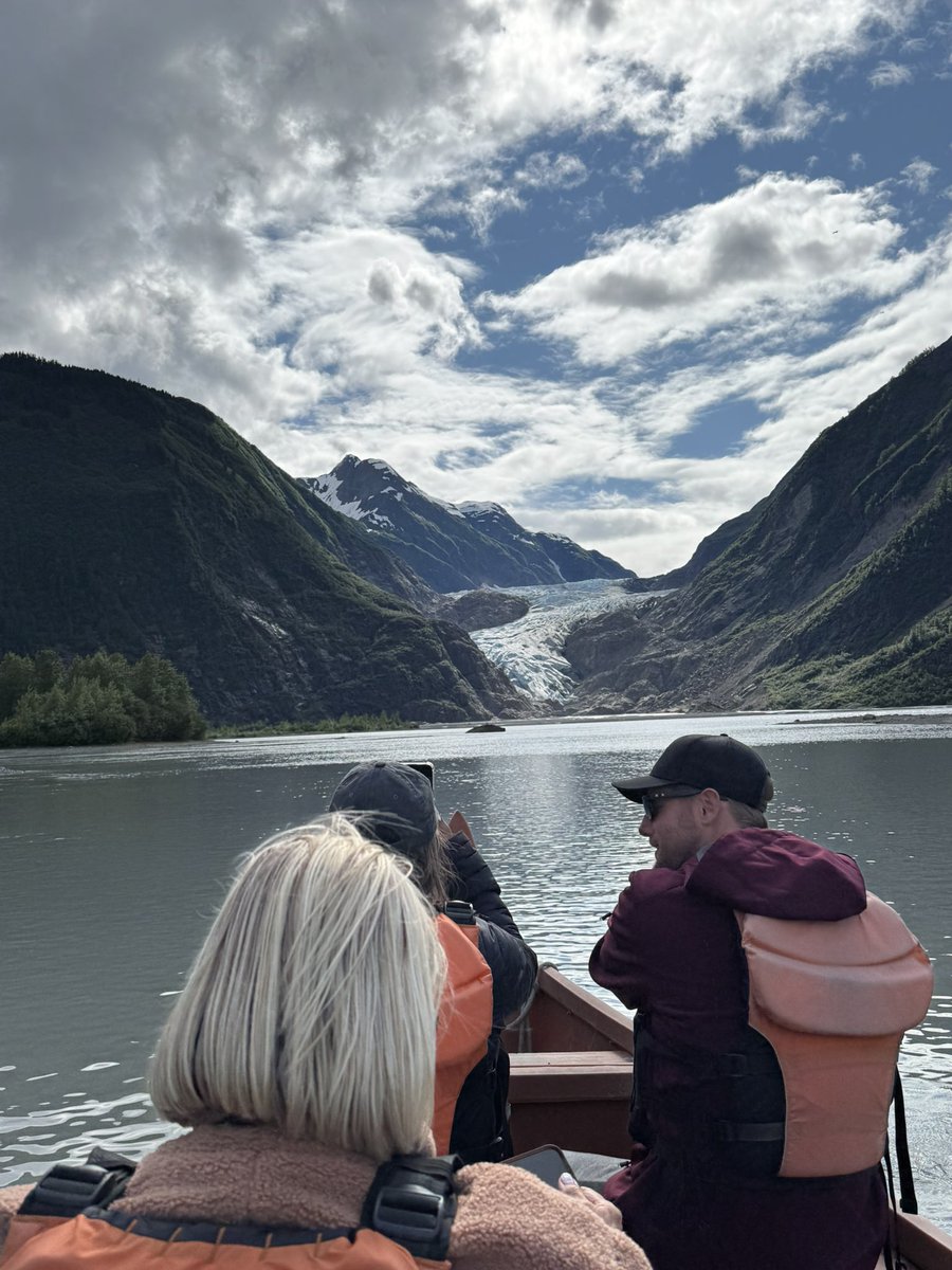 DSweeting's tweet image. Glacier exploring in Alaska—Mendenhall Glacier, Davidson Glacier, and the spectacular Glacier Bay, with lots of floating ice chunks.