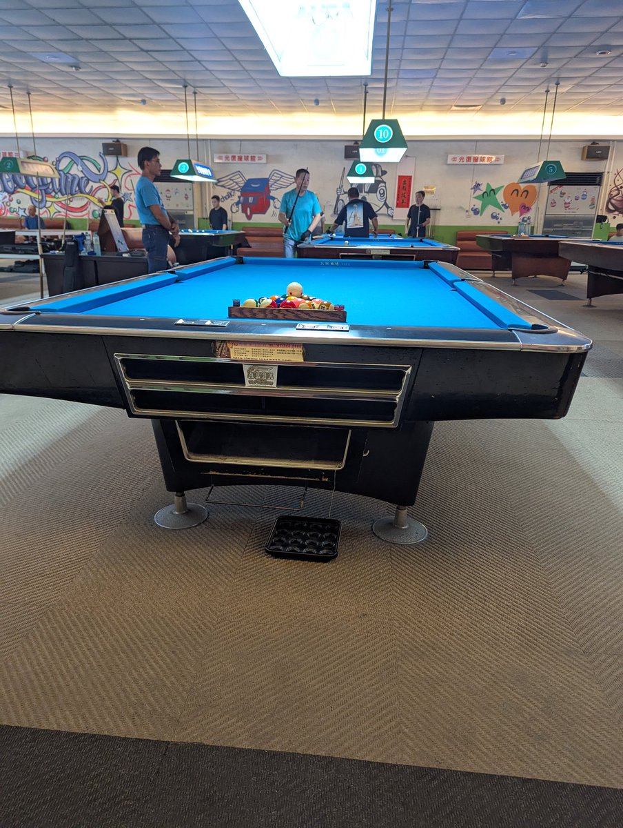 不知道多久沒一個人開檯了，放假只想宅在家，今天難得出來熟悉一下環境，有高雄球友嗎？