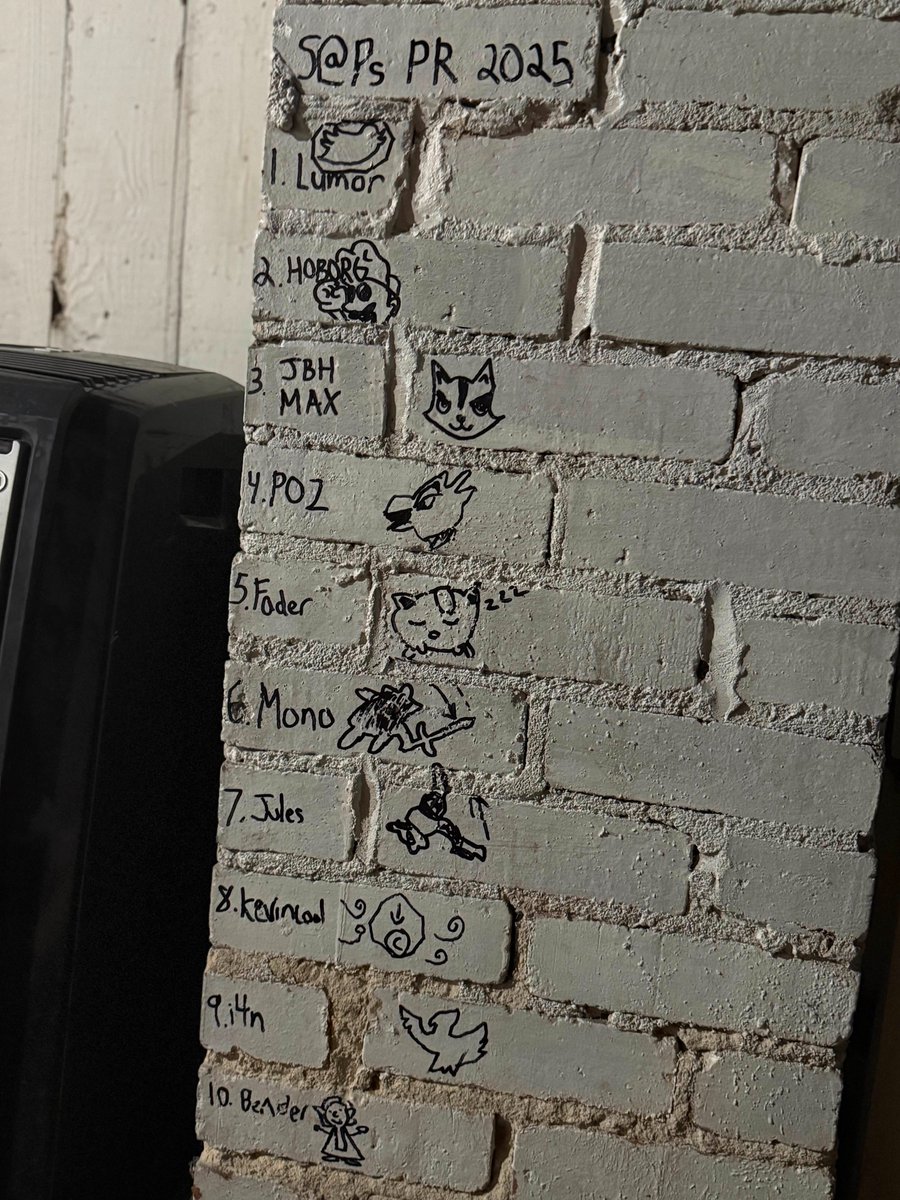 Here is our spring 2025 melee PR

1) <a href="/lumorsb/">Lumor</a> 
2) <a href="/HOBORG/">HOBORG</a> 
3) <a href="/jbhmax/">Jbhmax</a> 
4) <a href="/Ayo_POZ/">POZ</a> 
5) <a href="/FaderDB/">Start.gg/valley</a> 
6) Mono
7) Jules
8) kevincool99@icloud.com
9) i4n
10) <a href="/bcj49/">Brendan Jones</a> 

Congrats to everyone who made it!