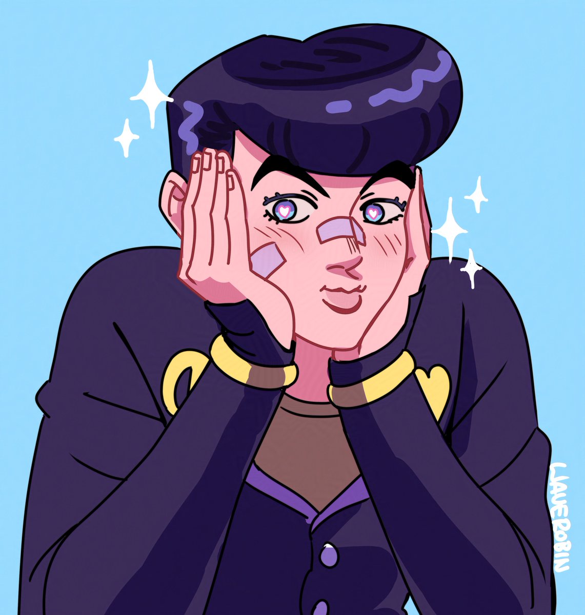 WaveRobin's tweet image. #JJBA #jjbafanart