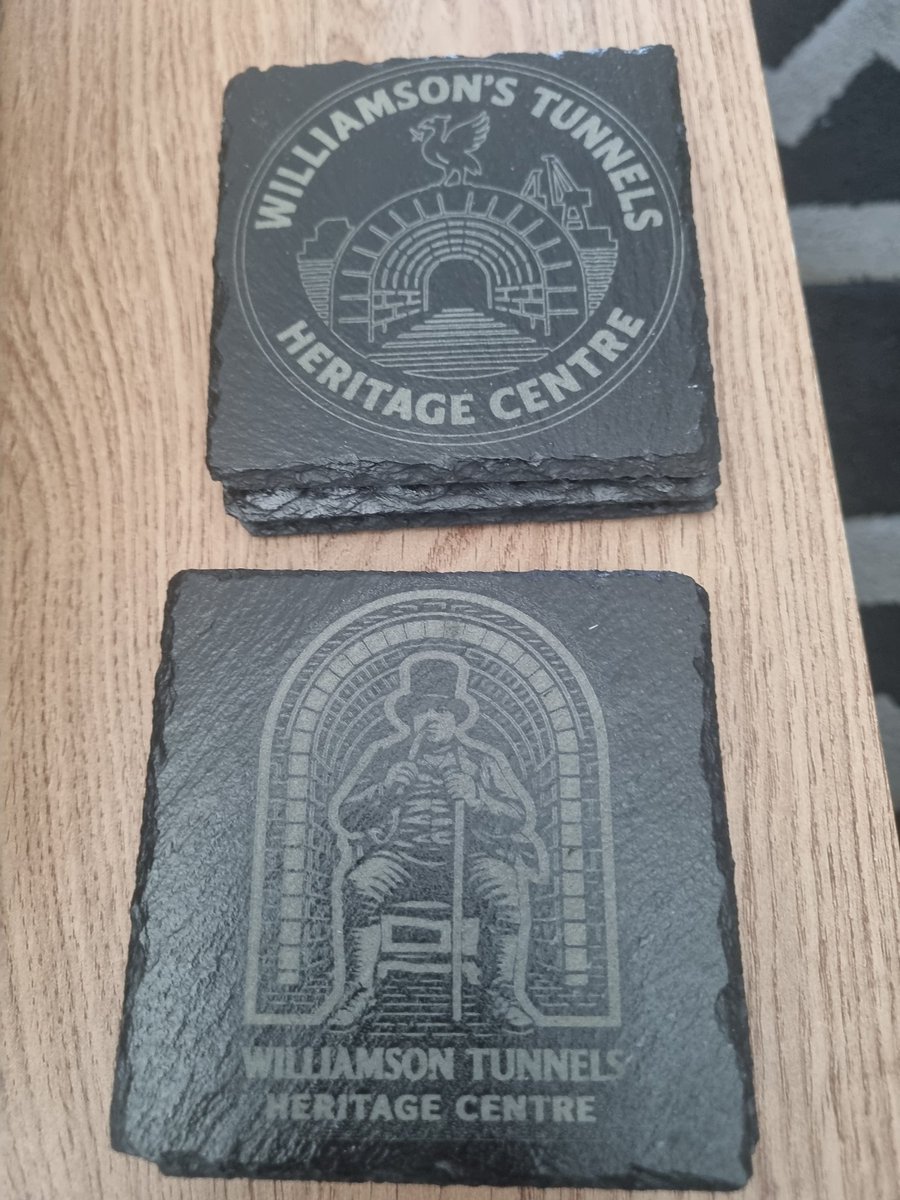 scouse_mouse_20's tweet image. New merchandise arriving at the Heritage Centre. Lovely slate coasters and fridge magnets