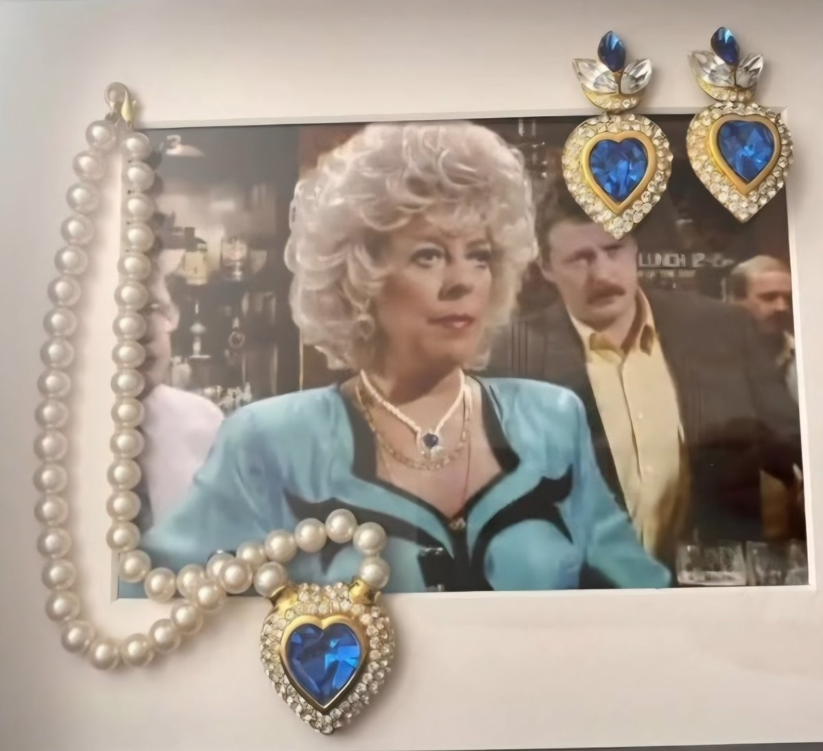 The necklace from Titanic was owned by Bet Lynch once