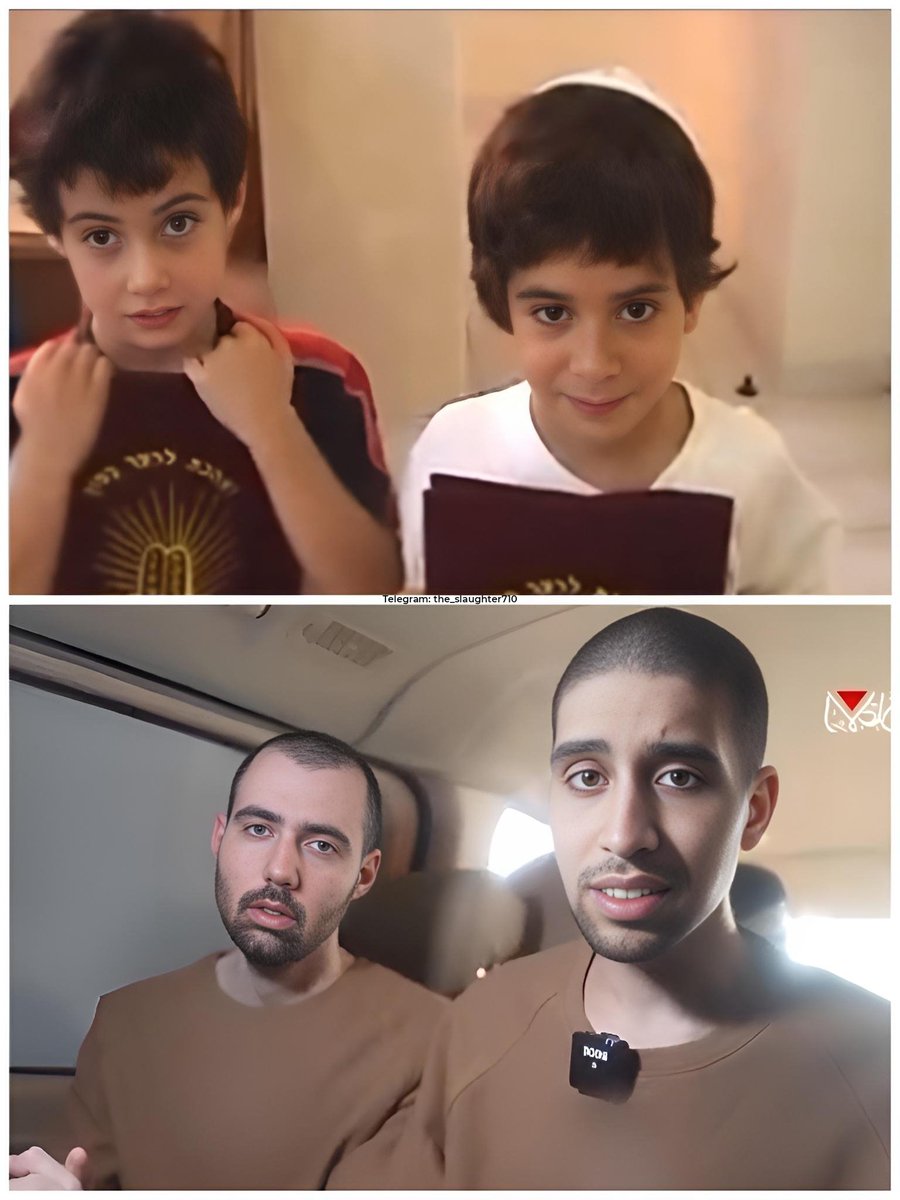 They grew up together
They were kidnapped together

Guy Gilboa Dalal and Evyatar David, stay strong! We will never give up on you.