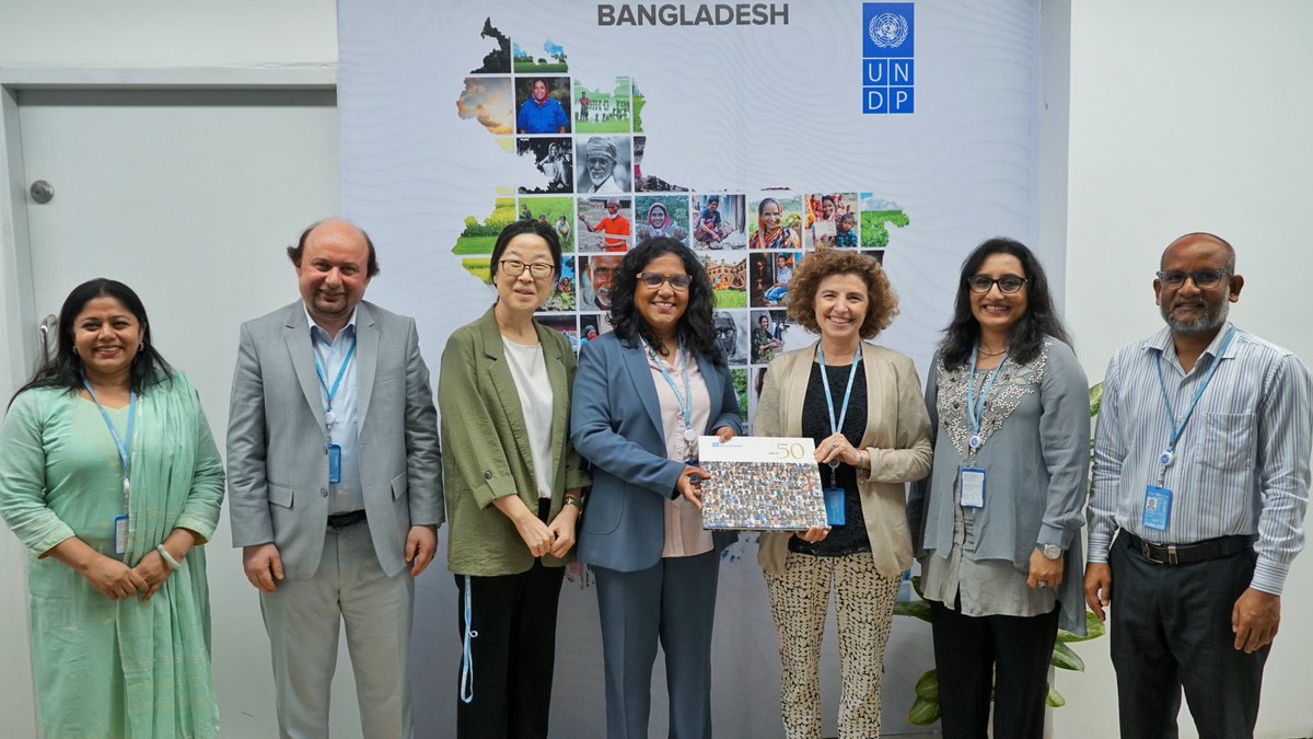UNV Bangladesh (@unvbangladesh) on Twitter photo Representatives from <a href="/UNVAsiaPacific/">UNV Asia Pacific</a> and <a href="/UNVolunteers/">UN Volunteers</a> HQ met with the Deputy Resident Representative of <a href="/UNDP_BD/">UNDP Bangladesh</a> this morning. The discussion focused on how #UNV is partnering with #UNDP in the development journey and supporting through deployment of skilled #UNVolunteers. Representatives from <a href="/UNVAsiaPacific/">UNV Asia Pacific</a> and <a href="/UNVolunteers/">UN Volunteers</a> HQ met with the Deputy Resident Representative of <a href="/UNDP_BD/">UNDP Bangladesh</a> this morning. The discussion focused on how #UNV is partnering with #UNDP in the development journey and supporting through deployment of skilled #UNVolunteers.