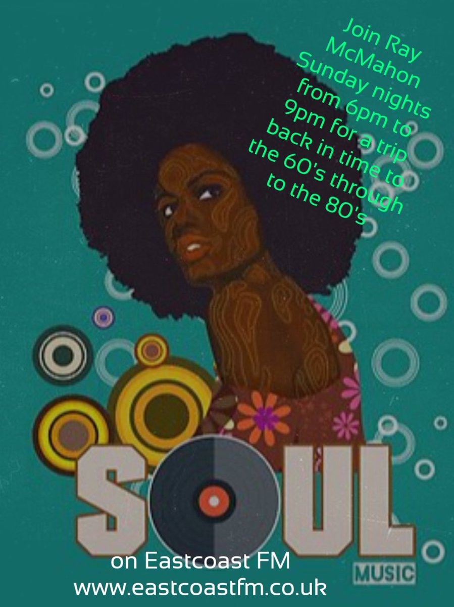 Ray McMahon's Soul Train (@ecfmsoultrain) on Twitter photo Back tonight, 6 pm on <a href="/ECFMScotland/">EastCoastFMScotland</a>
Online eastcoastfm.co.uk
Smart device say "play Eastcoast FM"
On yer tranny 107.6FM 😘
#disco #60s #70s #80s #funk #northernsoul #motown #soul Back tonight, 6 pm on <a href="/ECFMScotland/">EastCoastFMScotland</a>
Online eastcoastfm.co.uk
Smart device say "play Eastcoast FM"
On yer tranny 107.6FM 😘
#disco #60s #70s #80s #funk #northernsoul #motown #soul