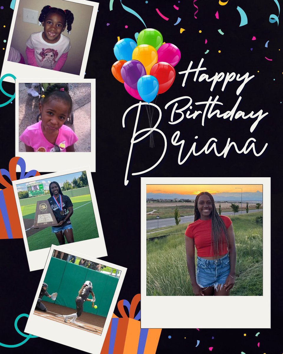 GloryAdkinsGold's tweet image. Happy Birthday BRI!! 🎂🎉🎁🎈 Hope you get everything you want and more on your special day kid! 🎁🎊🎈🥳