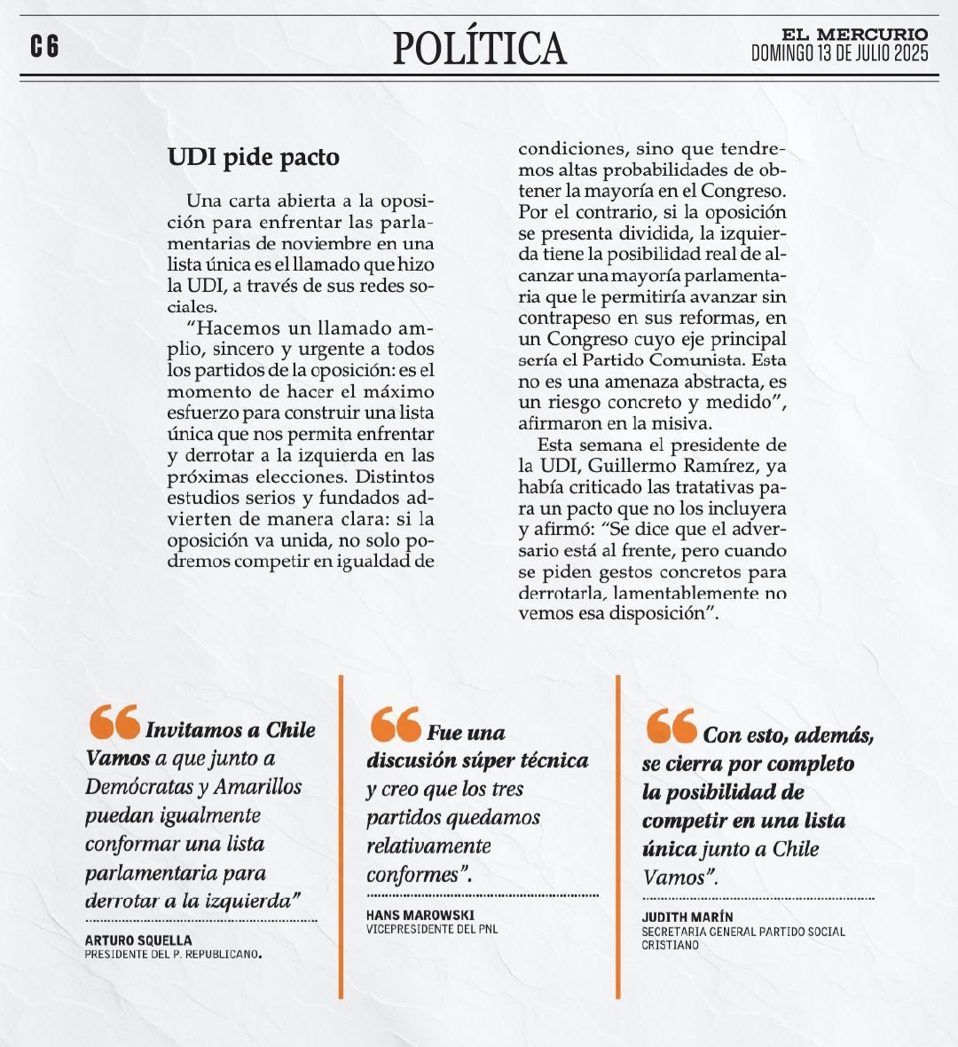 Partido Social Cristiano (@psc_cristiano) on Twitter photo Junto al <a href="/PRChile/">Partido Republicano</a> y al <a href="/Partido_NL/">Partido Nacional Libertario</a> vamos a construir una NUEVA DERECHA en Chile. Desde el Congreso Nacional trabajaremos unidos para sacar al país de la grave crisis en seguridad, empleo y crecimiento.
#DerechaUnida 🇨🇱
#PorAmorAChile
#PartidoSocialCristiano Junto al <a href="/PRChile/">Partido Republicano</a> y al <a href="/Partido_NL/">Partido Nacional Libertario</a> vamos a construir una NUEVA DERECHA en Chile. Desde el Congreso Nacional trabajaremos unidos para sacar al país de la grave crisis en seguridad, empleo y crecimiento.
#DerechaUnida 🇨🇱
#PorAmorAChile
#PartidoSocialCristiano