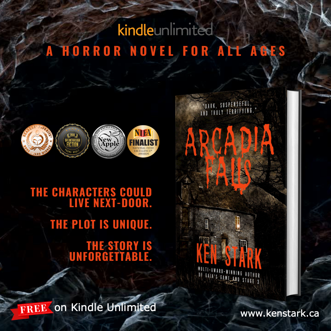 When Arcadia Falls forgets its missing, only the outcasts remember—and they are the town's last hope.

Read Arcadia Falls
getbook.at/arcadiafalls

FREE on #KindleUnlimited

Also on #audiobook

A #horror novel for all ages.

#FREE #audible #YA #mustread #suspense #thriller