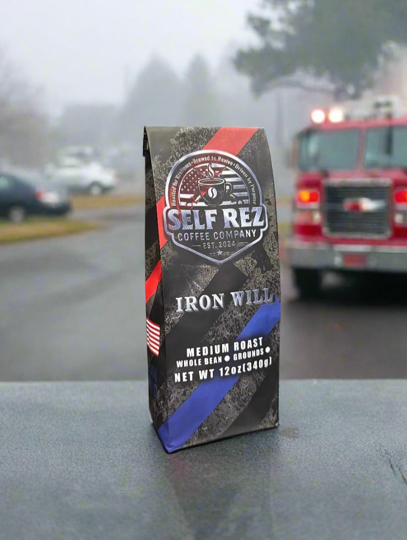 SelfRezCoffeeCo's tweet image. 🚨 IRON WILL — NOW GIVING BACK PERMANENTLY 🚨

What started as a June initiative is now a permanent mission.
From here on out, $1 from every bag of Iron Will will be donated to @PISTLEPS to support first responders and their mental health.
Iron Will isn’t just a bold medium roast